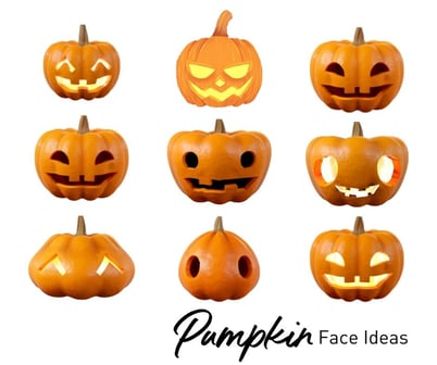 Pumpkin Carving face Ideas