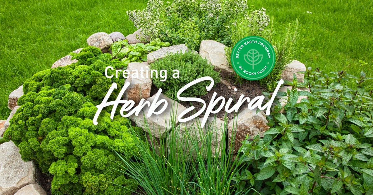 Creating a Herb Spiral